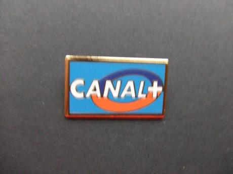 Canal + tv zender logo blauw